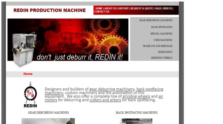 Redin Production Machine