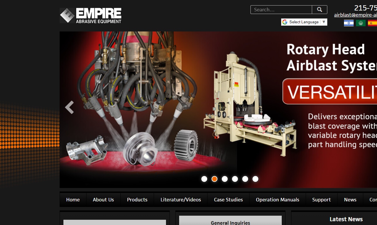 Empire Abrasive Equipment Company Deburring Machinery