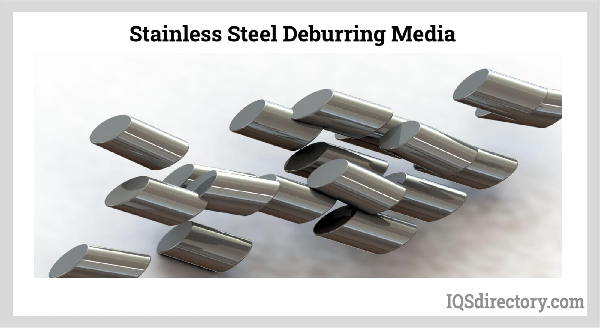 Stainless Steel Deburring Media
